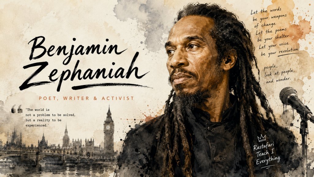 Benjamin Zephaniah dyslexic professional